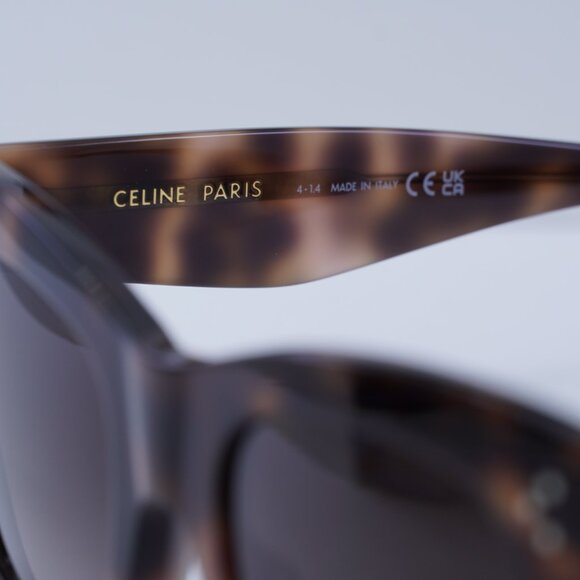 Final Price! Celine CL4004IN 55K Havana/Grey Sunglasses - Picture 10 of 11